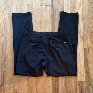 Greg Norman Mens Micro Lux Perfomance Golf Pants Black 32x30